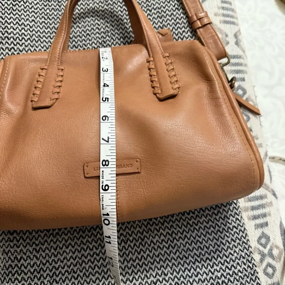 Lucky Brand Tan Leather Satchel